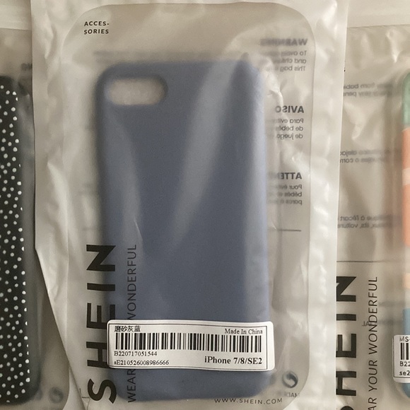 Four NWT Shein Iphone 7/8/SE2 Case - Picture 6 of 8